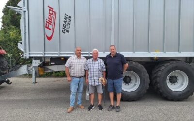Mikor egy régi ügyfél új Fliegl ASW 271 letolókocsi tulajdonos lesz