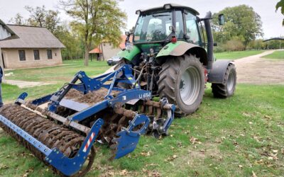 Felületi forgatás a Rolmako U652 3m-es SpeedCutter tárcsájával