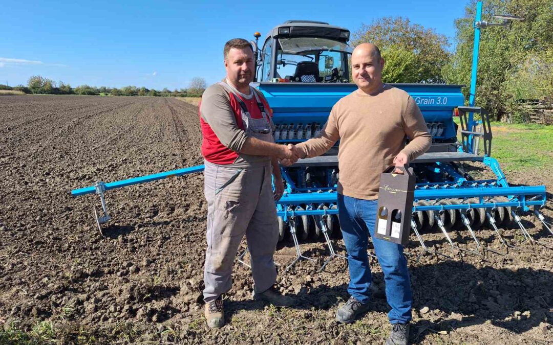 TopGrain 3.0 gabonavetőgép átadása